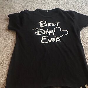 next Black Graphic 'Best Day Ever' Short Sleeve Tee Disney tangled quote